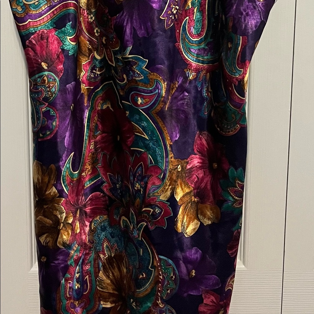 Inner Most Multicolored Print Cami Nightgown Meas… - image 2